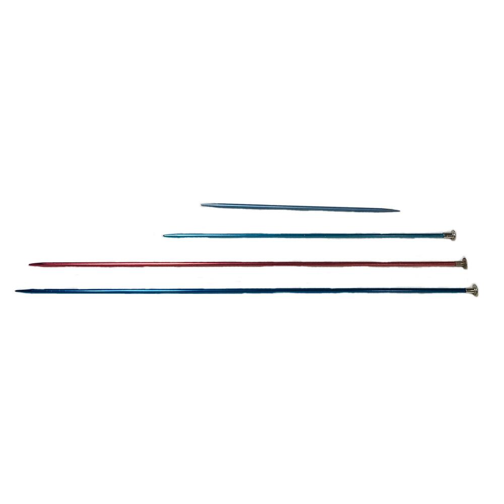Boye Knitting Needle Lot Hero Double Point 4 Metal Size 4 Wrights 14" 9.5" Used